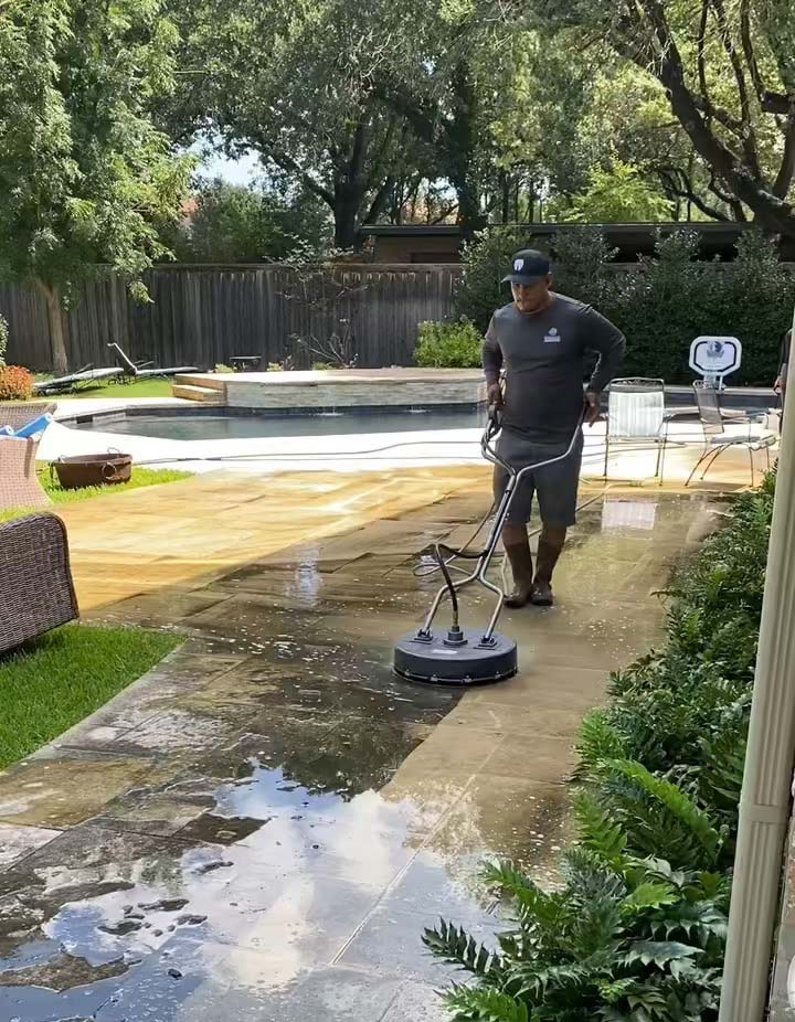 A-1 Commercial Grade Cleaning - Residential Pool Deck Cleaning